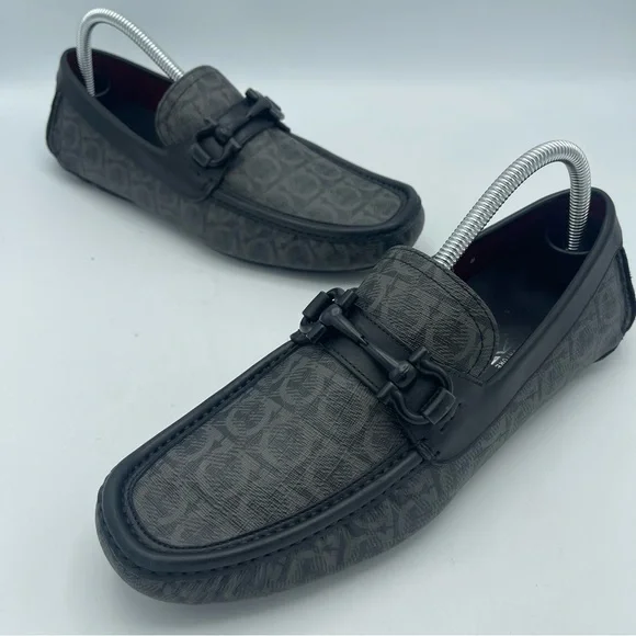 Salvatore Ferragamo Parigi 19 Drivers (NWT) Parigi Eco Suede Driver – M. Dumas and Sons main image 4
